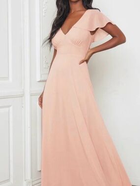 Lulus Heart Of Passion Dress in Blush